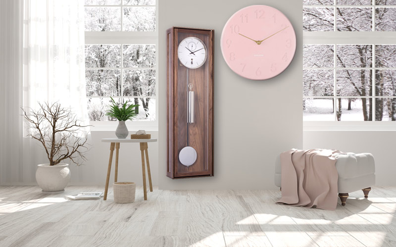 Wall clocks for a cosy ambience