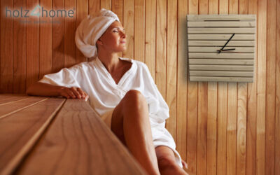 Our new holz4home H4H288 sauna clock