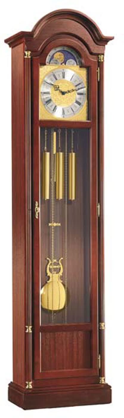 Hermle Grandfather Clock 195x49x25 cm Wood • Westminster Chime • Mechanical 8-day Movement