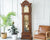 Hermle Grandfather Clock 206x61x33 cm Wood • Mechanical 8-day movement • Triple chimes