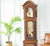 Hermle Grandfather Clock 220x71x36 cm Wood • Cable-driven movement • Triple chime