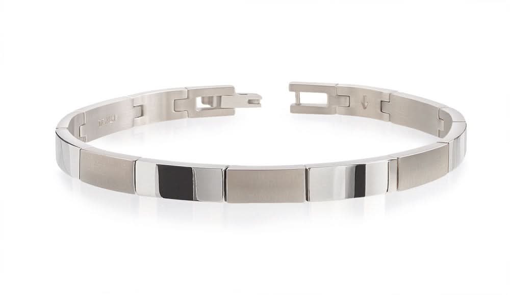 Bracelet Pure Titanium - Boccia Jewelry Model: 03036-01
