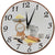Terrastudio Wall Clock 26 cm Ø Ceramic • Hand-painted • Kitchen Motifs