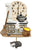 Terrastudio Wall Clock 28x23 cm Ceramic • Hand-Painted • Silent
