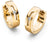Titanium Hoops with 2 Diamonds - Boccia Jewelry Model: 05045-05