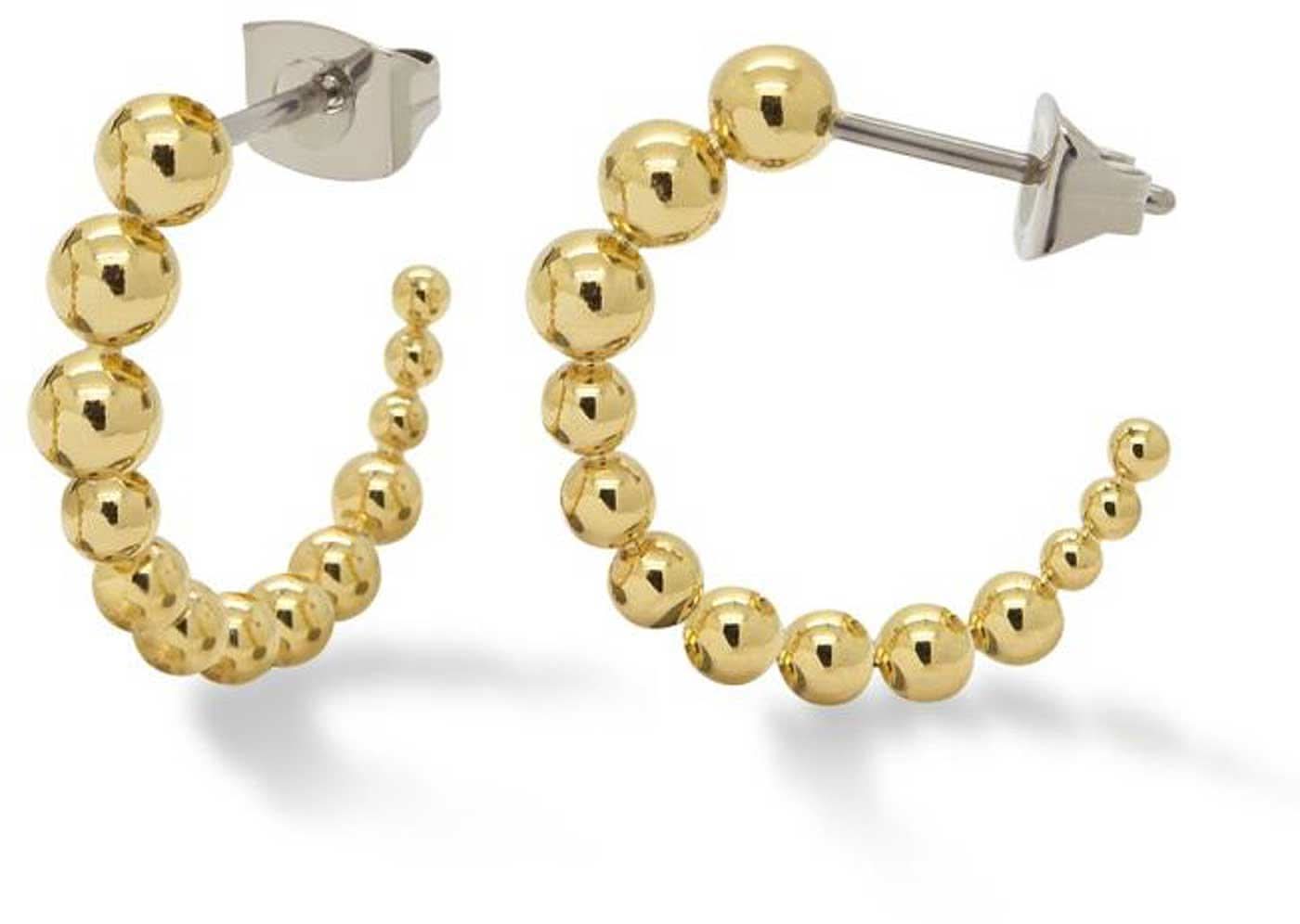Ball Hoop Earrings - Boccia Jewelry Model: 05067-02