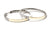 Partially gold-plated earrings - Boccia Jewelry Model: 0516-02