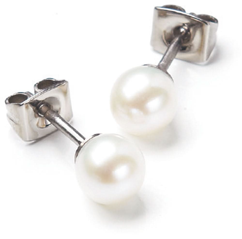 Freshwater Cultured Pearl Earrings - Boccia Jewelry Model: 0535-01