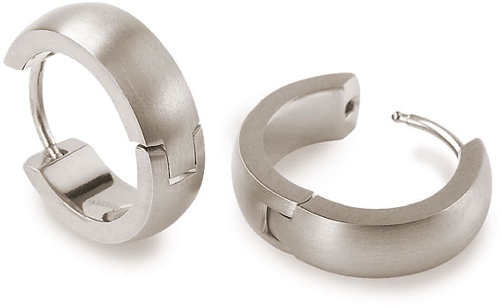 Earrings satin-frosted - Boccia Jewelry Model: 0539-01