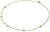 Necklace colorful tourmalines bezel setting Boccia Jewelry Model: 08055-02