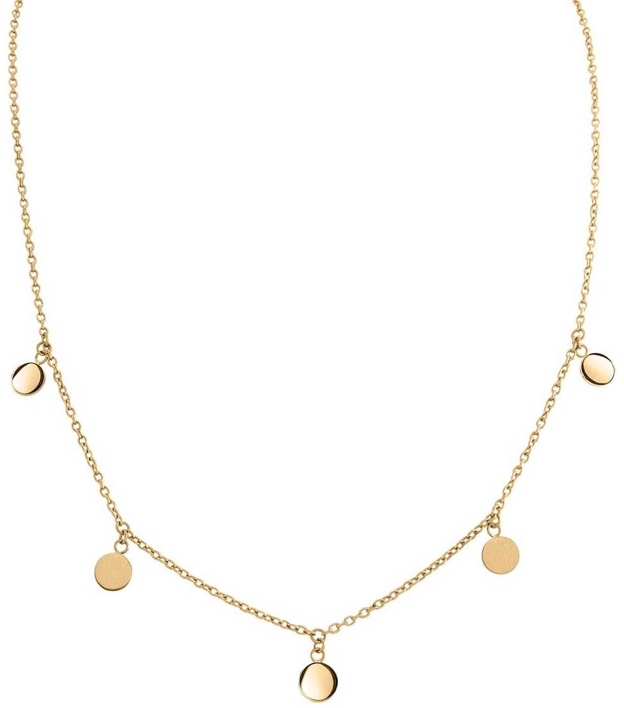 Necklace with 5 Plate Pendants - Boccia Jewelry Model: 08064-02
