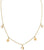 Necklace with 5 Plate Pendants - Boccia Jewelry Model: 08064-02