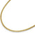 Necklace Titanium Venetian Chain Gold Plated Boccia Model 080850242