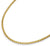 Necklace Titanium Box Chain Gold-Plated Boccia Model 08085-0245