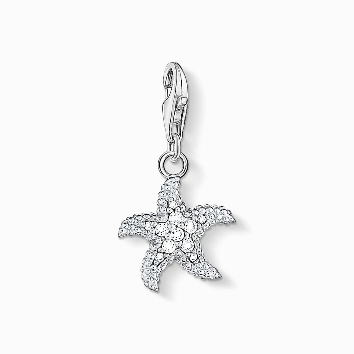 Charm Pendant Starfish - 925 Sterling Silver - Thomas Sabo Model: 0917-051-14