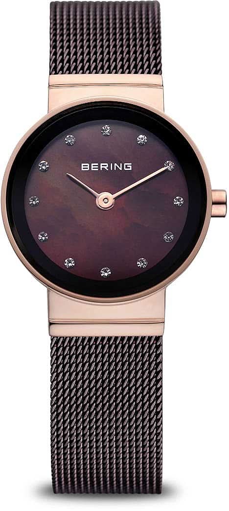 Bering Classic 10122-265 Women's Watch • Scratch-Resistant Sapphire Crystal • Fine Milanese Bracelet