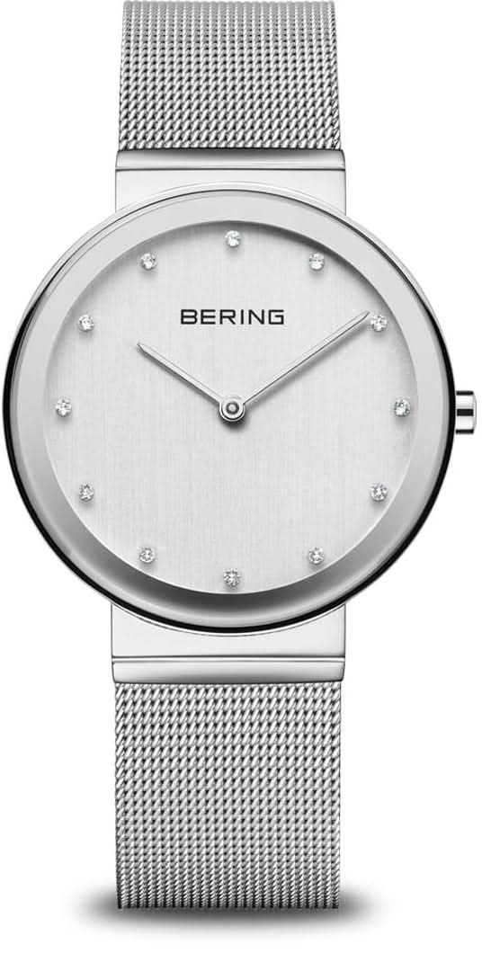 Bering Classic 10135-000 Women's Watch • Scratch-resistant sapphire crystal • Fine Milanese bracelet