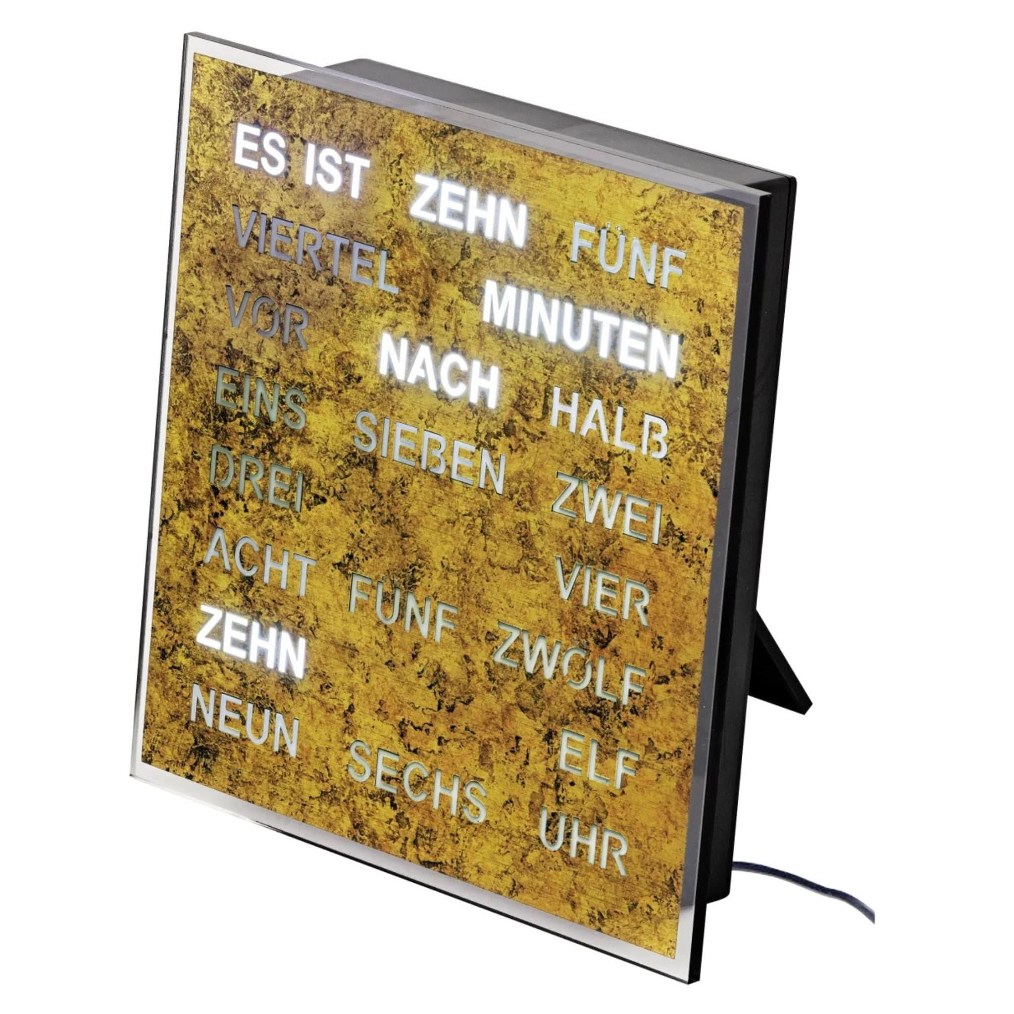 AMS Wall Clock 20x20 cm Metal/Acrylic • Modern Design • Innovative