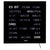 AMS Wall Clock 40x40 cm Metal • Silent Quartz Movement • Modern Design