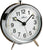 Atlanta Classic Alarm Clock 10.5x9.5cm Metal • Mechanical Hand-wound Movement • Luminous Hands