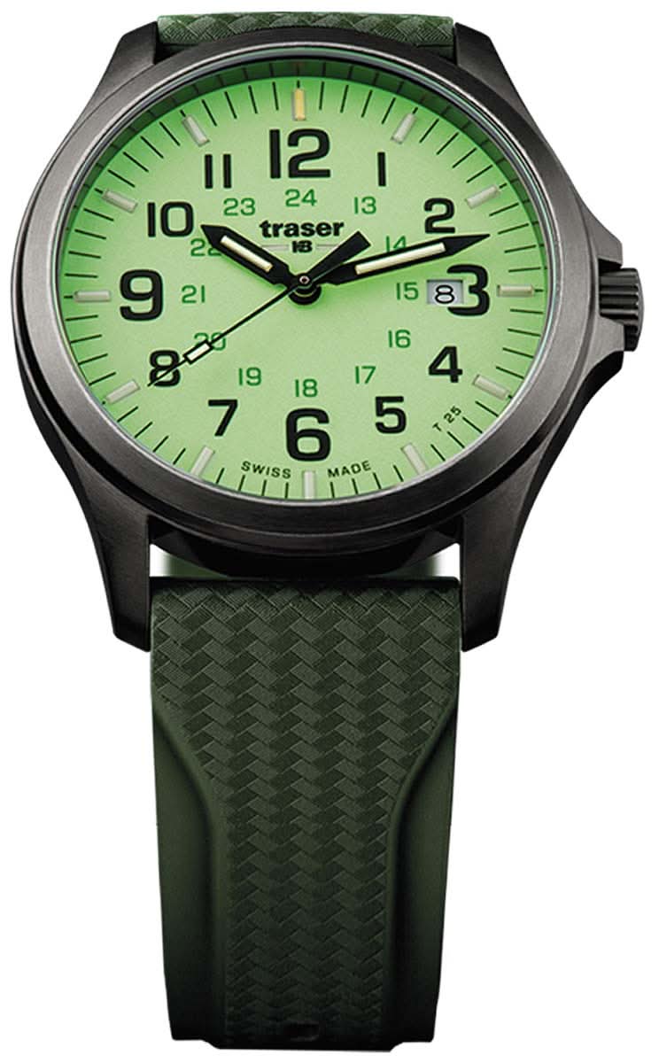 Traser P67 Officer Pro 107424 Men's Watch • Trigalight Illumination Technology • Swiss Made