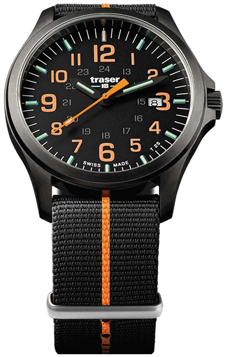 Traser P67 Officer Pro 107425 Men's Watch • Trigalight H3 • Swiss Made