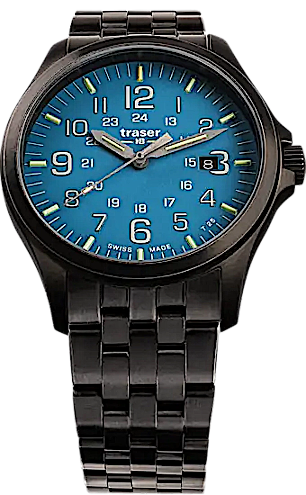 Traser P67 Officer Pro 108740 Men's Watch • trigalight H3 • Sapphire Crystal
