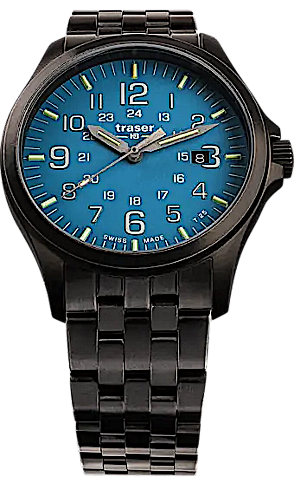 Traser P67 Officer Pro 108740 Men's Watch • trigalight H3 • Sapphire Crystal