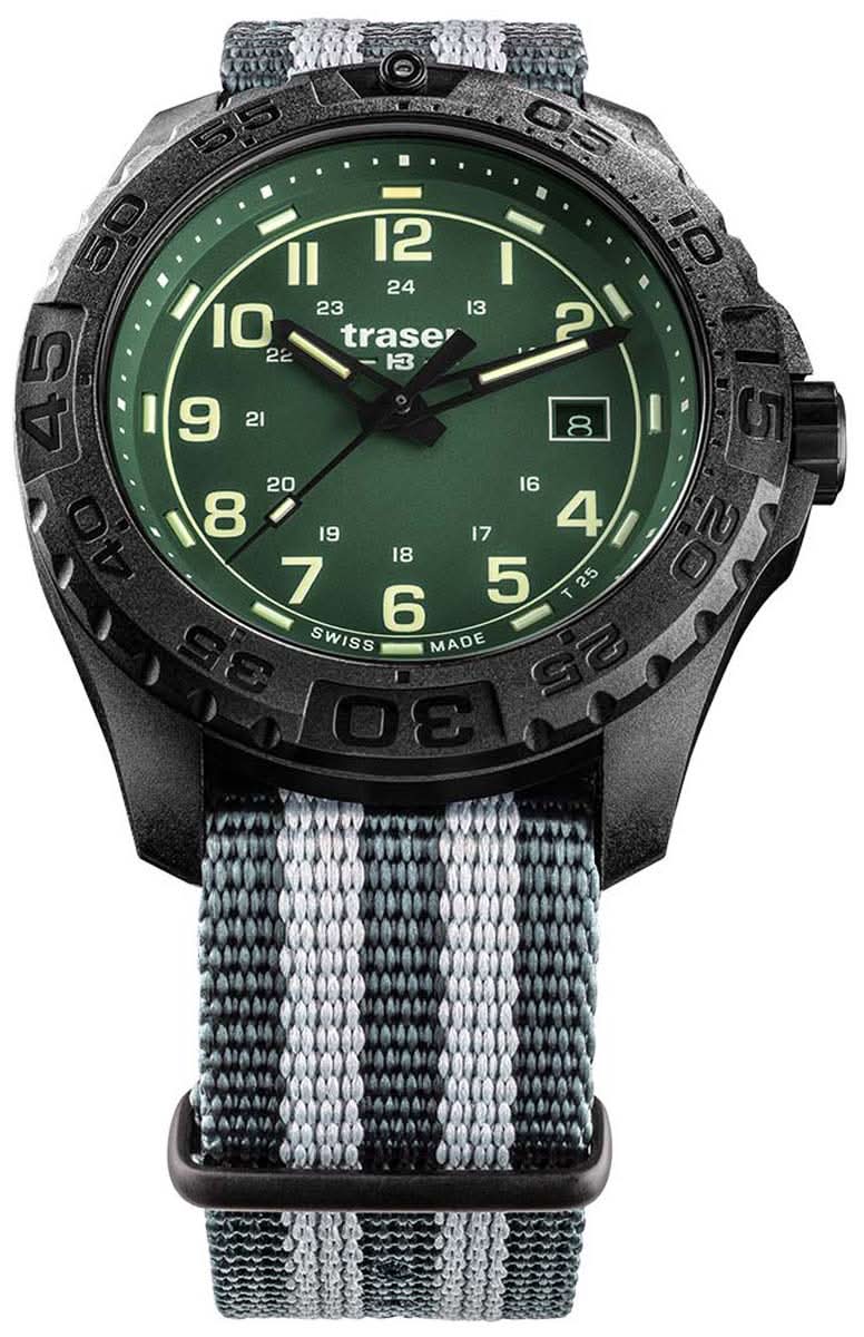 Traser P96 Outdoor Pioneer 109039 Men's Watch • Trigalight H3 • Sapphire Crystal