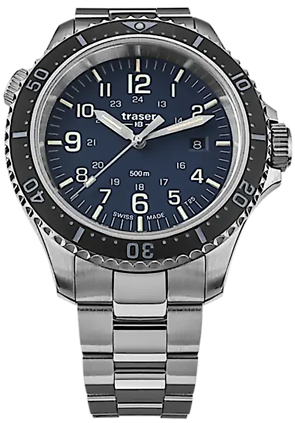 Traser P67 Diver 109373 Men's Watch • Trigalight • 50 bar