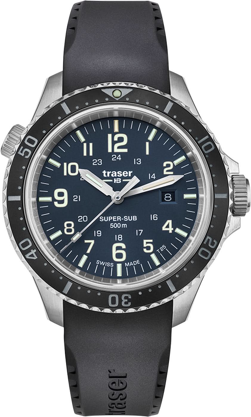 Traser P67 Diver 109374 Men's Watch • Trigalight • Swiss Made