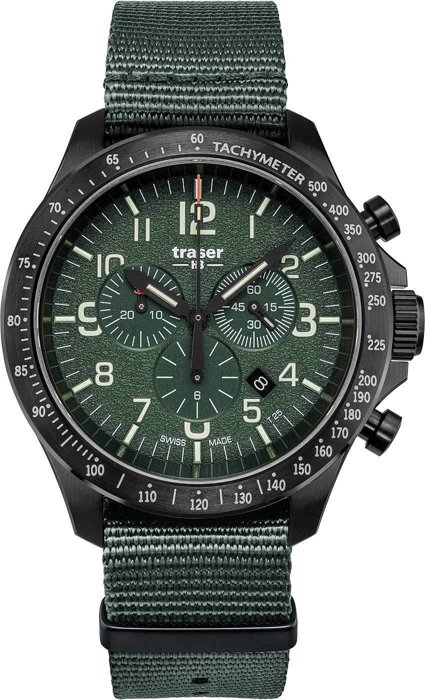 Traser P67 Officer Pro Chronograph 109463 Men's Watch • Trigalight Illumination Technology • Swiss Made