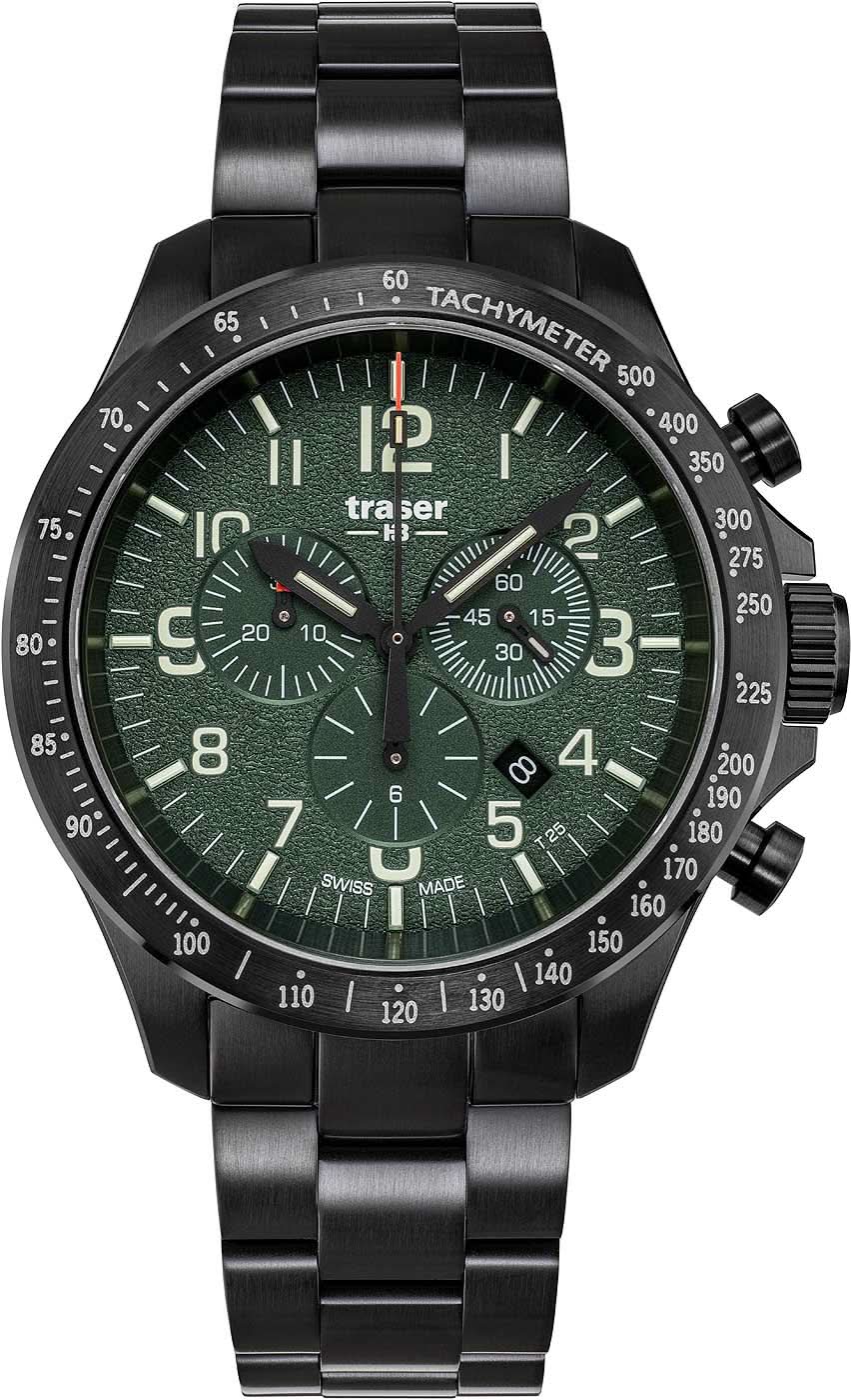 Traser P67 Officer Pro Chronograph 109464 Men's Watch • Trigalight Illumination Technology • Swiss Made
