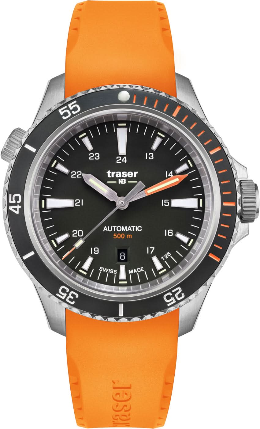 Traser P67 Diver 110323 Men's Watch • Trigalight Illumination Technology • Swiss Made