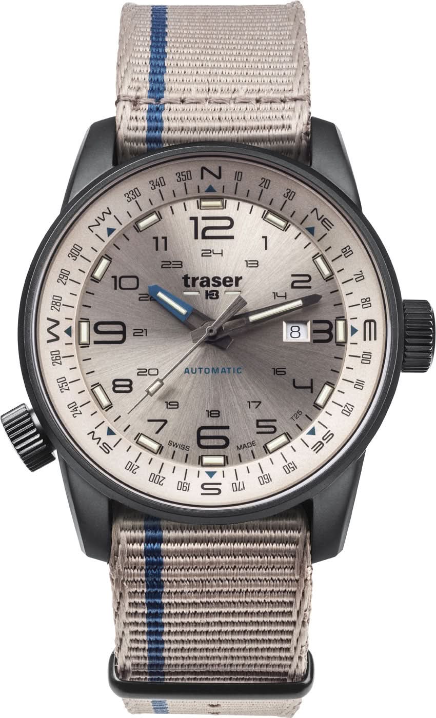 Traser P68 Pathfinder Automatic 110454 Men's Watch • H3 Tritium • Swiss Made