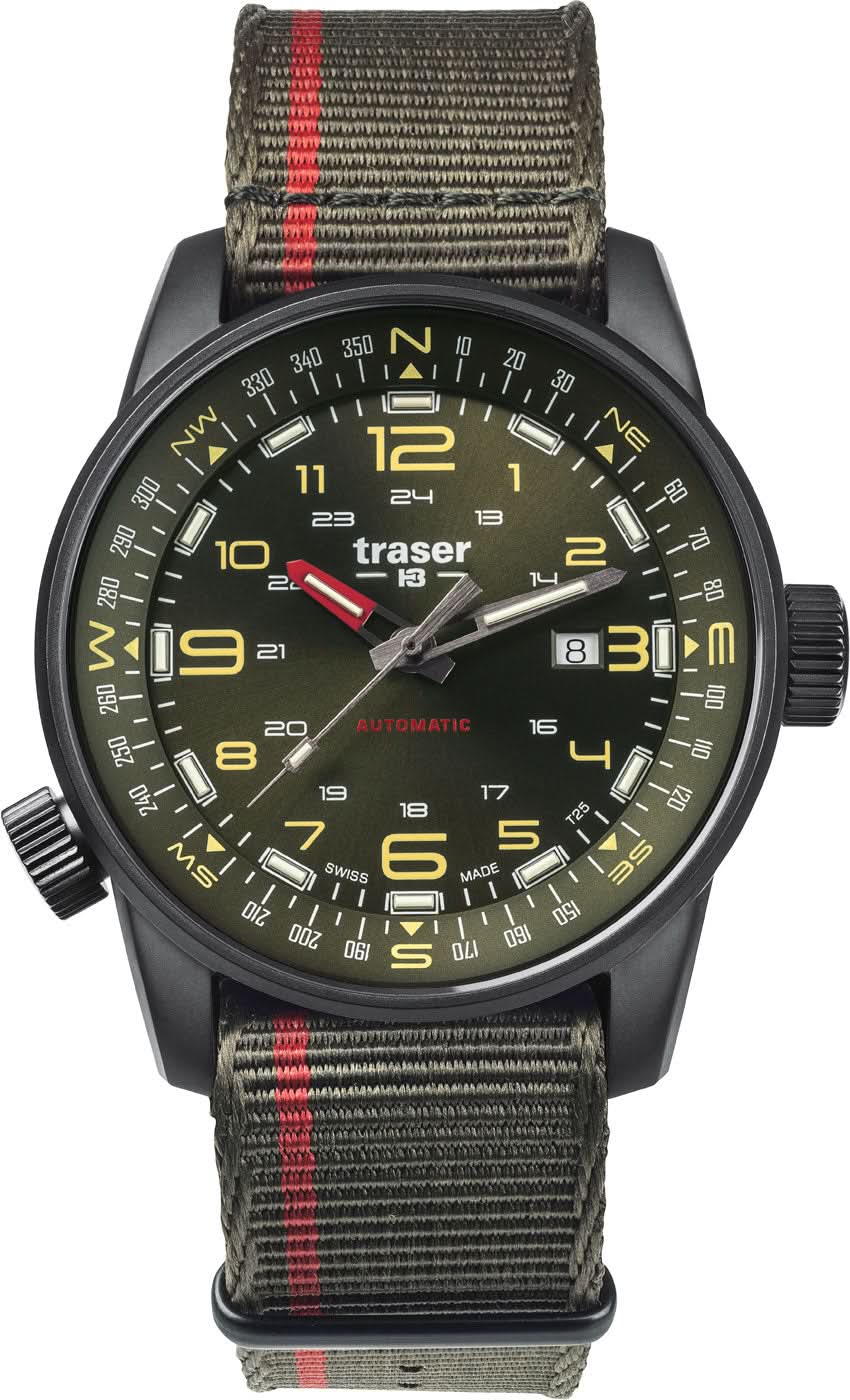 Traser P68 Pathfinder Automatic 110456 Men's Watch • H3 Tritium Luminous Technology • Swiss Made