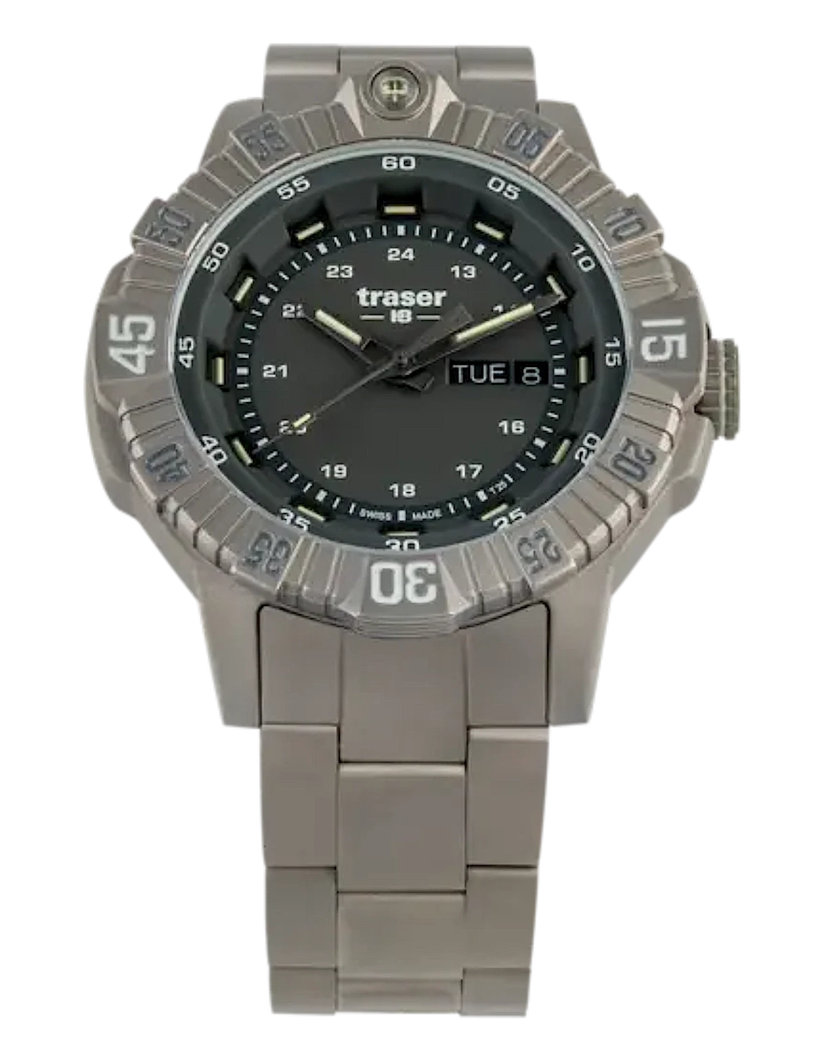 Traser P99 T Tactical 110666 Men's Watch • Trigalight H3 • Titanium