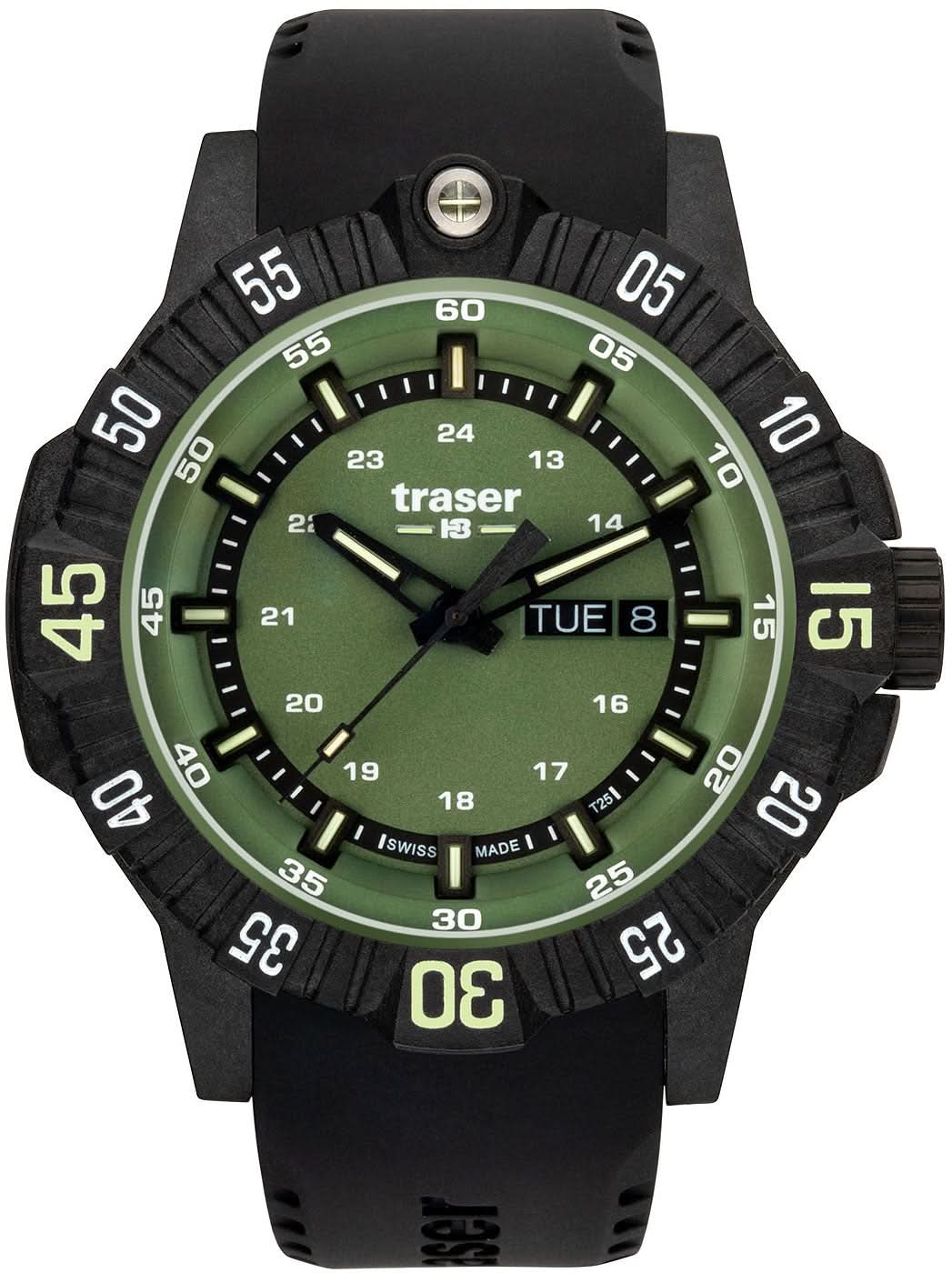 Traser P99 Q Tactical 110727 Men's Watch • H3 • Sapphire Crystal