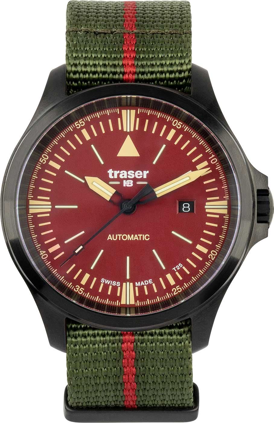 Traser P67 Officer Pro Automatic 110757 Men's Watch • H3 Tritium Illumination Technology • Swiss Made