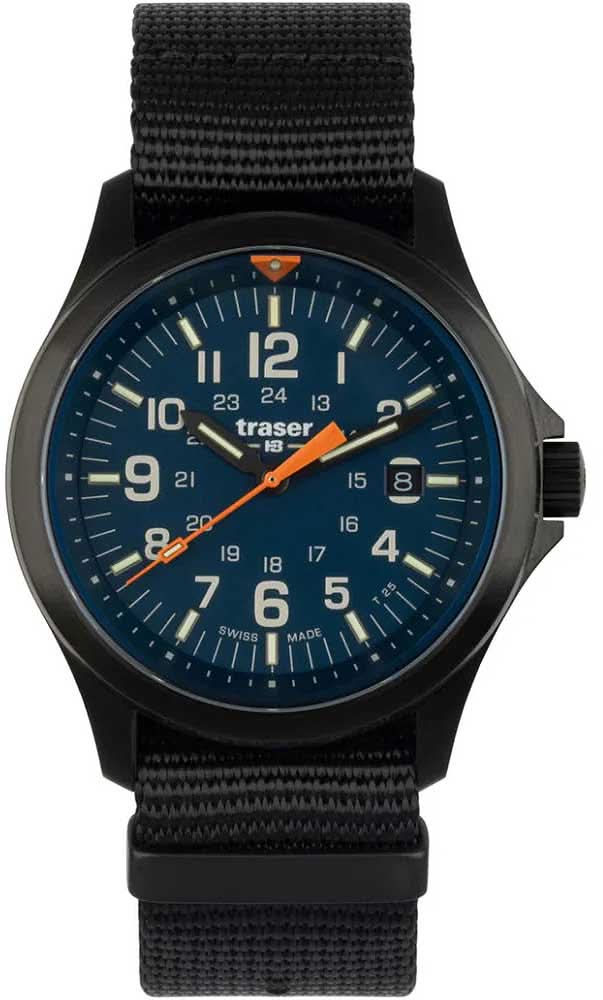 Traser P67 Officer Pro Blue 111069 Men's Watch • Trigalight® H3 • Swiss Made
