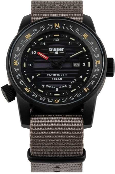 Traser P68 Pathfinder 111400 Men's Watch • Trigalight H3 • Swiss Made