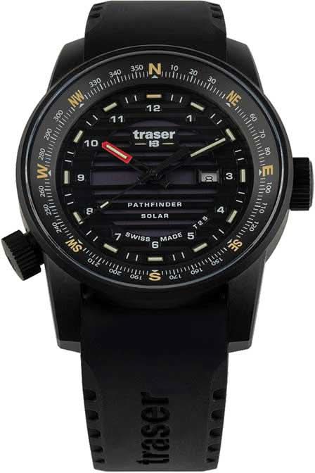 Traser P68 Pathfinder 111401 Men's Watch • H3 Tritium • Swiss Made