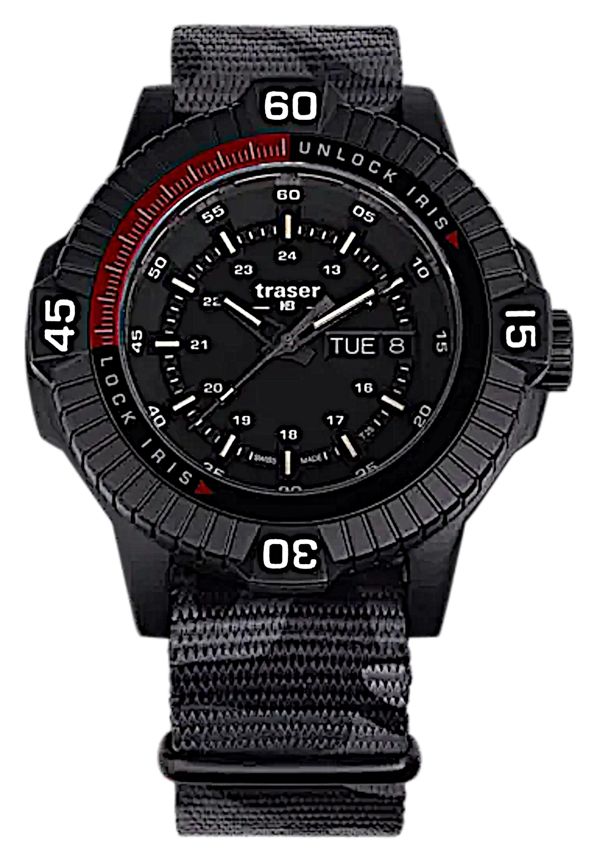 Traser P99 Iris 111460 Men's Watch • Trigalight • Swiss Made