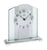 AMS Table Clock 20x20x6 cm Metal • Modern Design • Precise Quartz Movement