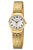 Regent BA-886 Damenuhr Goldfarben • Zugband • Mineralglas