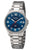 Regent 11090371 Herrenuhr Titan Blau • Mineralglas • Leichtgewichtiges Titangehäuse