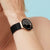 Bering Ceramic 11435-166 Damenuhr Schwarz-Roségold • Saphirglas • Milanaise-Armband, Bild 2