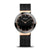 Bering Ceramic 11435-166 Damenuhr Schwarz-Roségold • Saphirglas • Milanaise-Armband