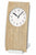 AMS Table Clock 19x10x10 cm Wood • Precise Quartz Movement • Modern Design
