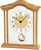 AMS Table Clock 23x19x6 cm Beech Wood • Silent Quartz Movement • Solid Beech Wood